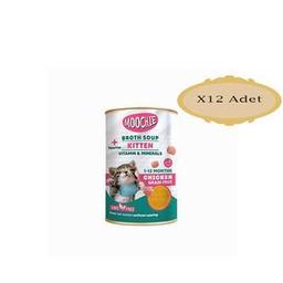 Mochie Et Suyu Çorba Tavuklu Yavru Kedi 135Ml X 12