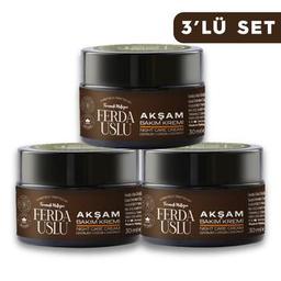 Kantaron Yağlı Akşam Bakım Kremi 3 Adet Nemlendirici