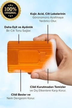 Kojik Asit Sabunu (Zerdeçal Ve Kojik Asit) Leke, Karşıtı Kojic Asit Sabunu