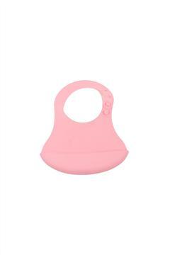 Dofi Baby Pembe Kız Bebek Slikon Mama Önlük