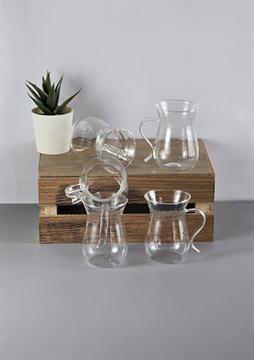 6lı Cam Çay Bardağı Seti - Kulplu Çay Bardağı Takımı - 6 Parça, 150 ML