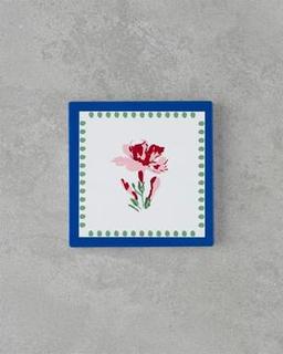 Vespera Seramik Bardak Altlığı 11 cm Lacivert