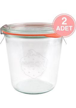 Weck 580 ml. Cam Saklama Kavanozu 2 Adet