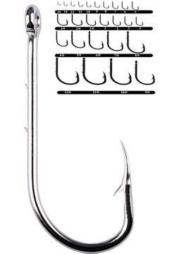 Youvella 1466 Delikli Tırnaklı Papağan Olta Iğnesi 100'LÜ Kutu Nikel