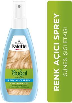 Palette Kalıcı Doğal Renkler Renk Açıcı Sprey 150 ml