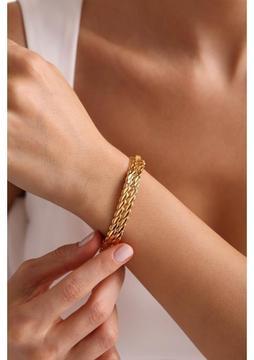 Tufanlar Kuyumculuk 22 Ayar Ikili Burma Kelepçe