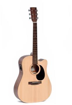 Ditson DC-10E Elektro Akustik Gitar (Natural)