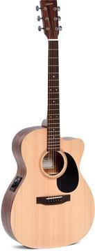 Ditson 000C-10E Cutaway Elektro akustik Gitar (Natural)