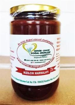 DOĞAL KIZILCIK MARMELATI (900GR)