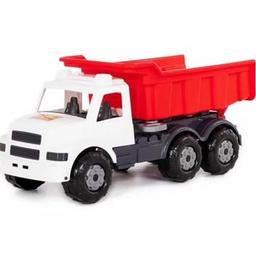 Polesie Damperli Kamyon Kırmızı Beyaz 43672