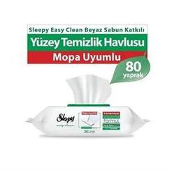 Sleepy Yüzey Temizlik Havlusu Mopa Uyumlu 80 li