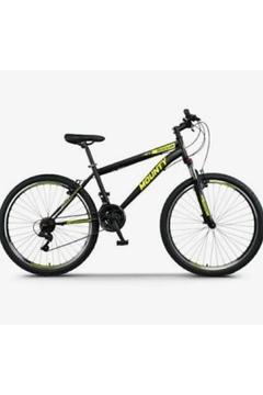 27 Jant V Fren Ön Amortisörlü Bisiklet Siyah Neon Sarı