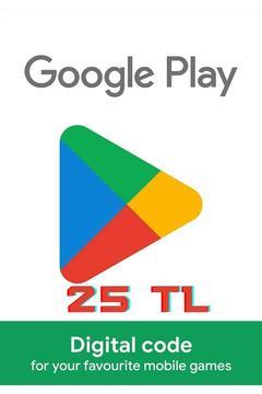 Google Play 25 Tl