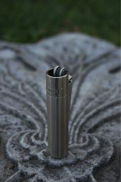 Clipper Kişiselleştirilebilir Orijinal Metal Taşlı Çakmak