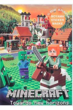 BOYAMA KİTABI STICKER HEDİYELİ ARKA KAPAK KESİLEREK MASKE YAPILABİLİR 16 RESİMLİ SAYFA