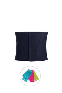 25 cm Geniş Neopren Termal Sauna Kemer Bel Korsesi + Pilates Band Seti