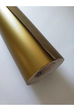Kendinden Yapışkanlı Mutfak Dolap Ve Mobilya Kaplama Folyosu 61cm X 100cm Mat Gold
