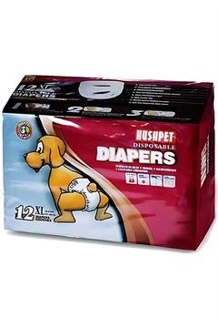 Hushpet Yapışkanlı Köpek Çiş Bezi XLarge 12 Adet