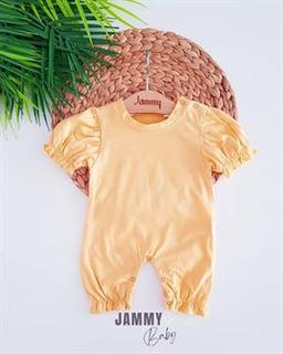 Scarlett Kısakol Tulum-SARI