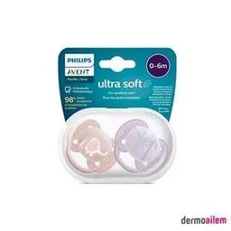 Philips Avent SCF091/09 Ultra Soft 0-6 Ay 2'li Kız Emzik