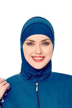 Remsa Mayo Yüzücü Eşarp Havuz Deniz Eşarp RBE-01 Petrol