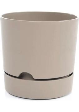 Poliwork Begonya Saksı 18 3.3 Litre Tabaklı Bej