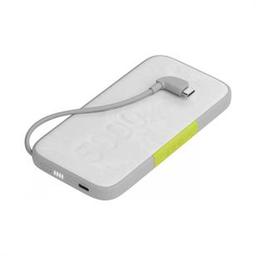 InfinityLab InstantGo 5000 mAh Type-C Kablolu Hızlı Şarj Powerbank Beyaz