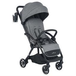Merkür Bebe Ruby Tek Tuşla Otomatik Katlanan Kabin Boy Bebek Arabası Gri