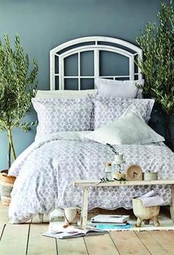 Karaca Home Çift Kişilik Ranforce Nevresim Takımı Amanda Gri