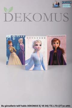 DEKOMUS İLE LİSANSLI FROZEN ELSA A7 NOT DEFTERİ