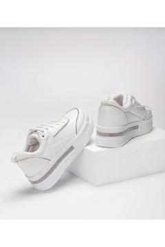 Kadın Spor Ayakkabı Beyaz Renk