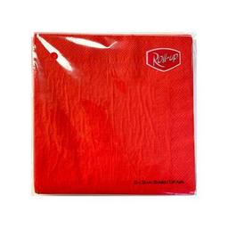 Roll-Up Kağıt Peçete Kırmızı 33 x 33cm 20li