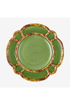 Bambu Yeşil Melamin Yemek Tabağı 28 Cm