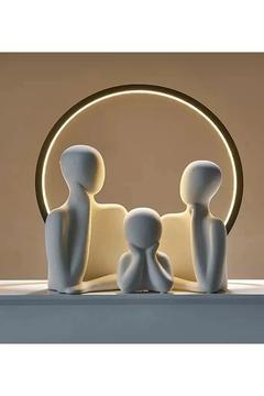 Üçlü (3) Aile Dekoratif Biblo,heykel,obje Sağlam/pürüzsüz Ev Aksesuar