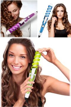 Profesyonel Saç Kıvırıcı Silindir Sihirli Spiral Kıvırma Demiri Hızlı Isınan Kıvırma Elektrikli