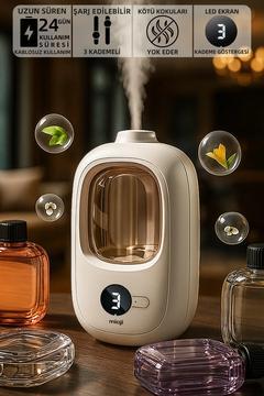 Mio Smell 2x Yeni Nesil Şarjlı Otomatik Oda Kokusu Makinesi (1 ADET BLUEBELL KOKUSU ILE BİRLİKTE)