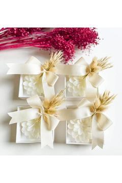 Düğün Nişan Nikah Hediyesi Lotus Çiçeği Mum 10 Adet