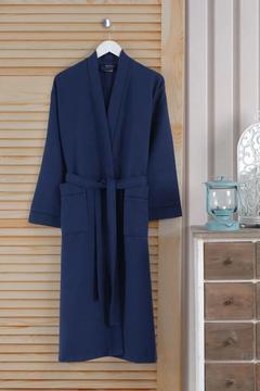 Dama Serisi Kimono Yaka Pike Bornoz Sabahlık