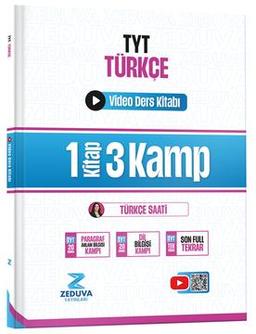 Zeduva YKS TYT Türkçe Saati Video Ders Kitabı - Öznur Saat Yıldırım Zeduva Yayınları