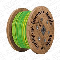 70mm NYAF KABLO SARI YEŞİL