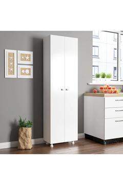 Hunerika Cordoba çok amaçlı dolap -Wood Beyaz-Minifiks Bağlantılı
