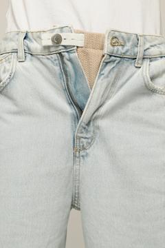 Tres Sağ Düğme Uyumlu Pantolon Bel Genişletici - Bej