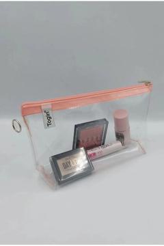 Makyaj çantası Şeffaf Fermuarlı