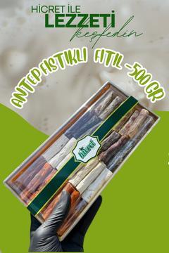Özel Kutuda Antep Fıstıklı Fitil Lokum 500Gr - Hediyelik Lokum -Atıştırmalık