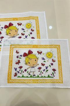 2 Adet 35x45 Yıkanabilir Ilkokul Ve Okul Öncesi Beslenme Örtüsü/bezi_1037-a