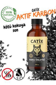 Kedi Kumu Koku Giderici 500 Gram, Kokusuz Kedi Tuvaleti, Doğal Kum Kokusu Önleyici Aktif Karbonlu