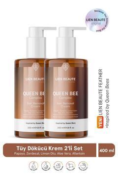 Kraliçe Arı Kompleks Tüy Dökücü Krem Unisex 2'li Set