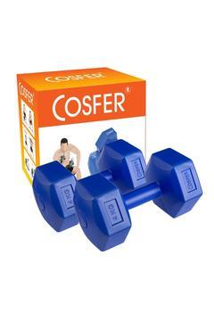 4 Kg x2 Adet Pvc Dambıl Dambıl Seti Altıgen Dambıl