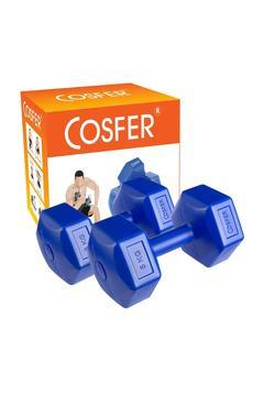 5 Kg x2 Adet Pvc Dambıl Dambıl Seti Altıgen Dambıl