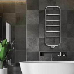 1220x510 Spin Fırça Mat İnox Parlak Havlupan (Ön Boru Parlak)